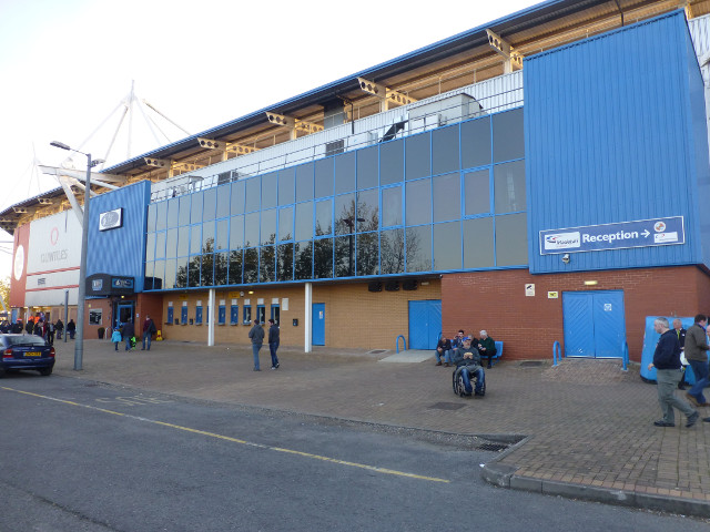 Rear of the East Stand